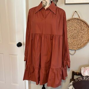 Listicle I Always Know Clay Dress NWT